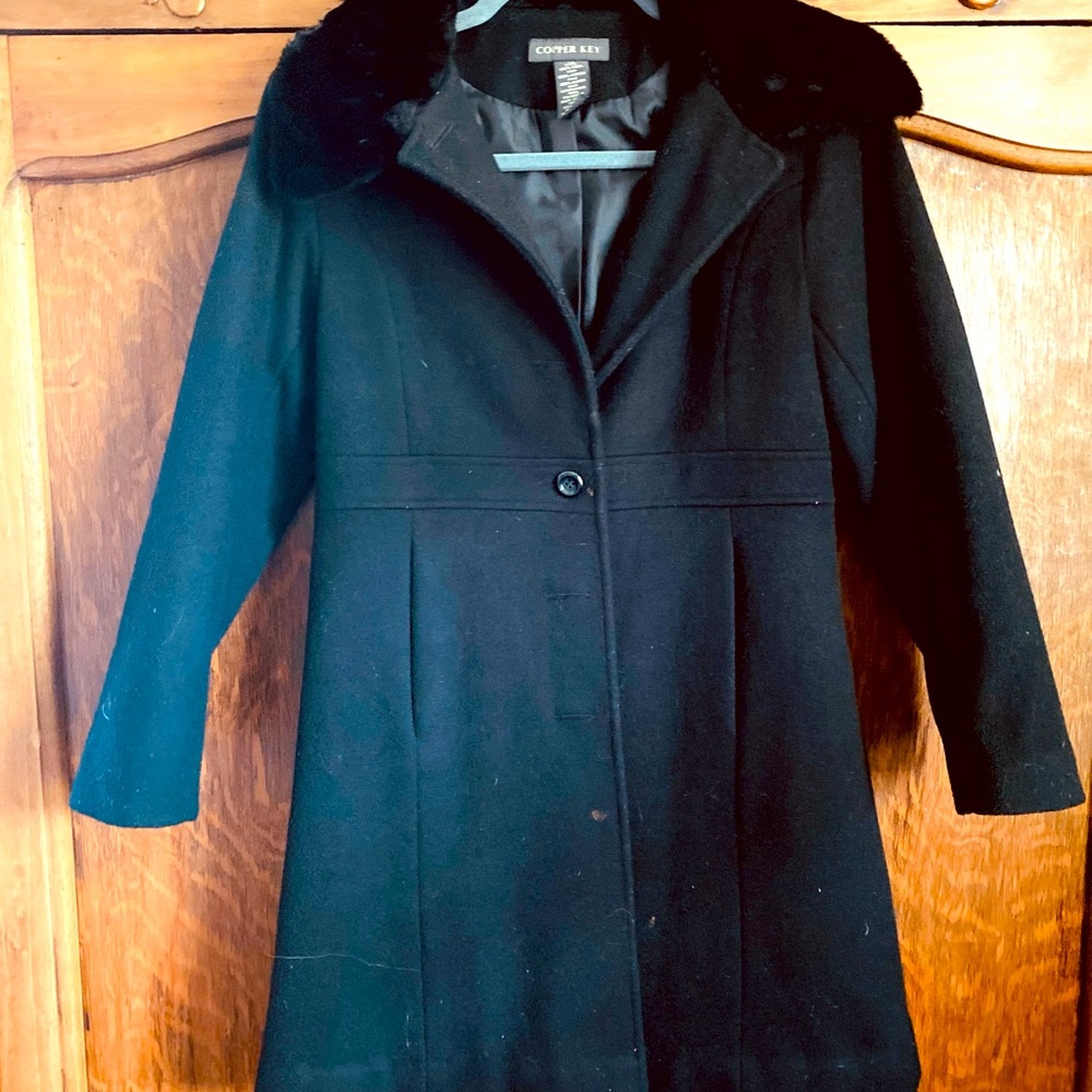 Beautiful Copper Key Girls Winter Coat